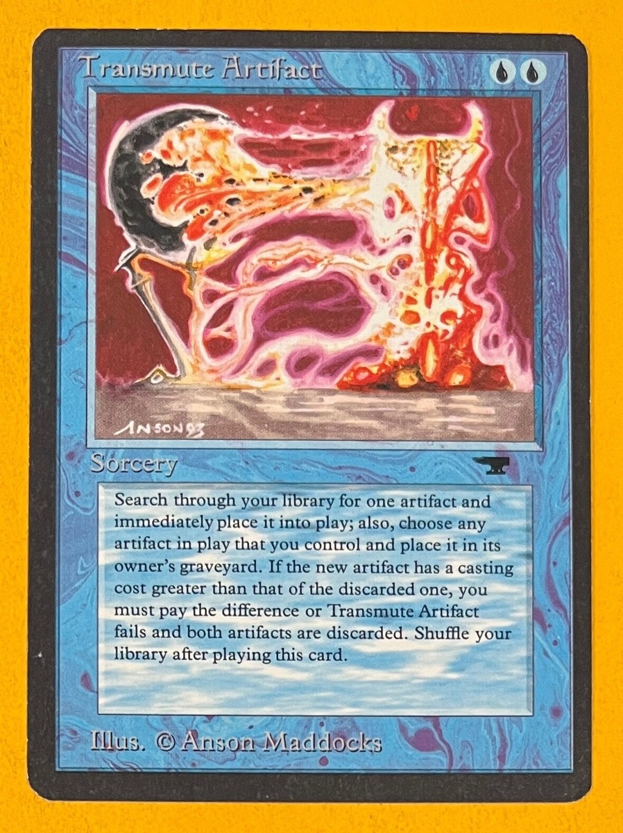 MTG Transmute Artifact 英語
