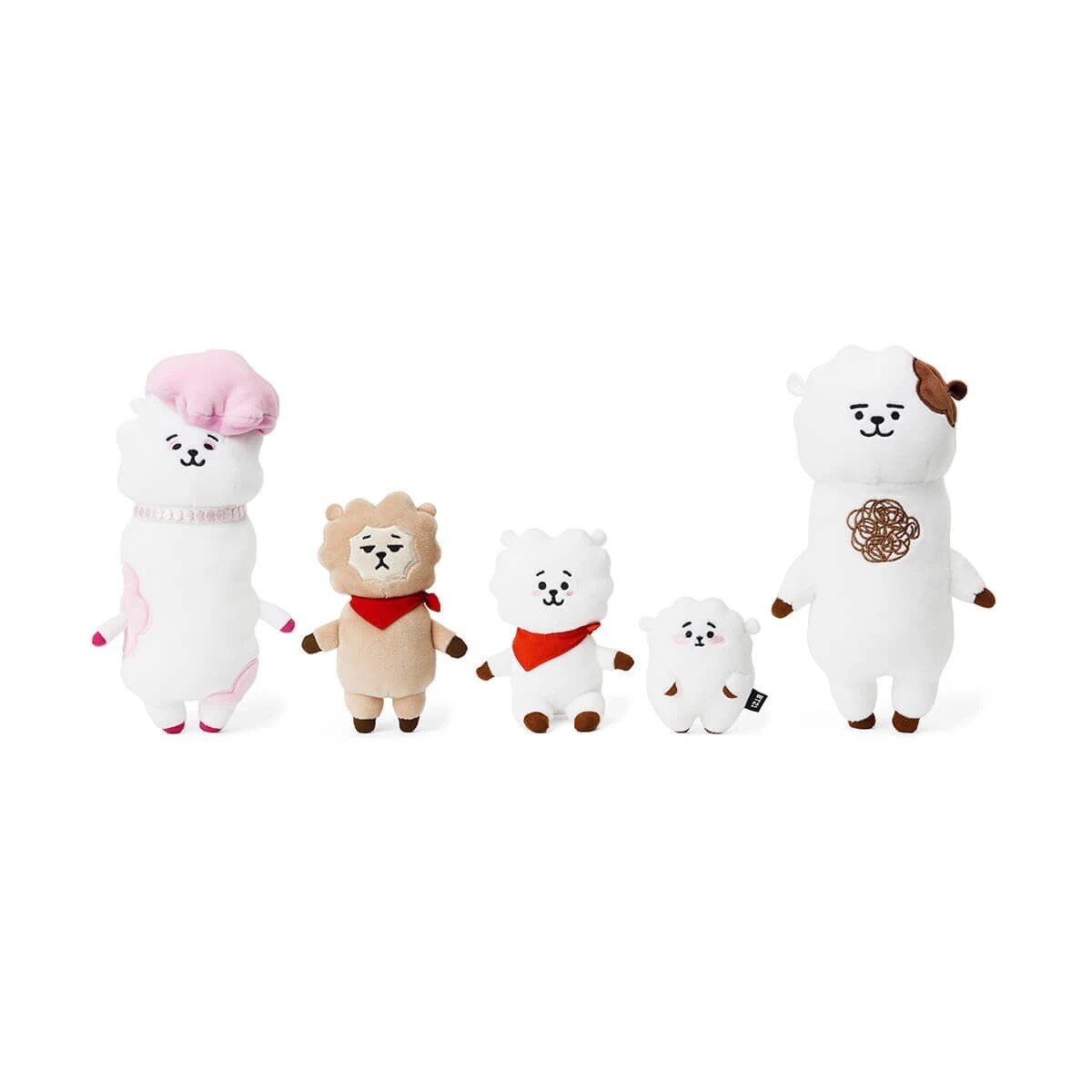 BT21 RJ Universe Plush Standing Doll Box Set Xmas Gift (Limited