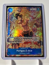 Portgas.D.Ace (Parallel) OP08-052 Two Legends Foil for sale online