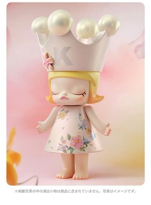 MEGA ROYAL MOLLY 400% Velvet Flowers Figure 38cm POP MART Limited
