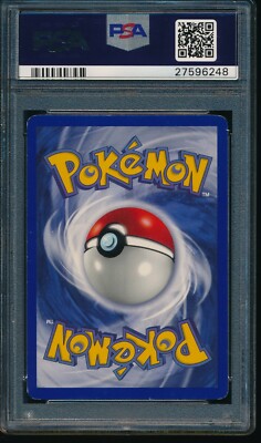 PSA 8 BLASTOISE 1999 Pokemon 1st Edition THICK STAMP #2/102 Holo
