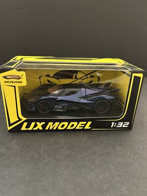 Jinchejiang LJX Model Evo 1:32 Blue Car Figure | eBay