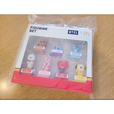 McDonald's x BT21 Figurine Set Collectors Kit, Limited Edition | eBay