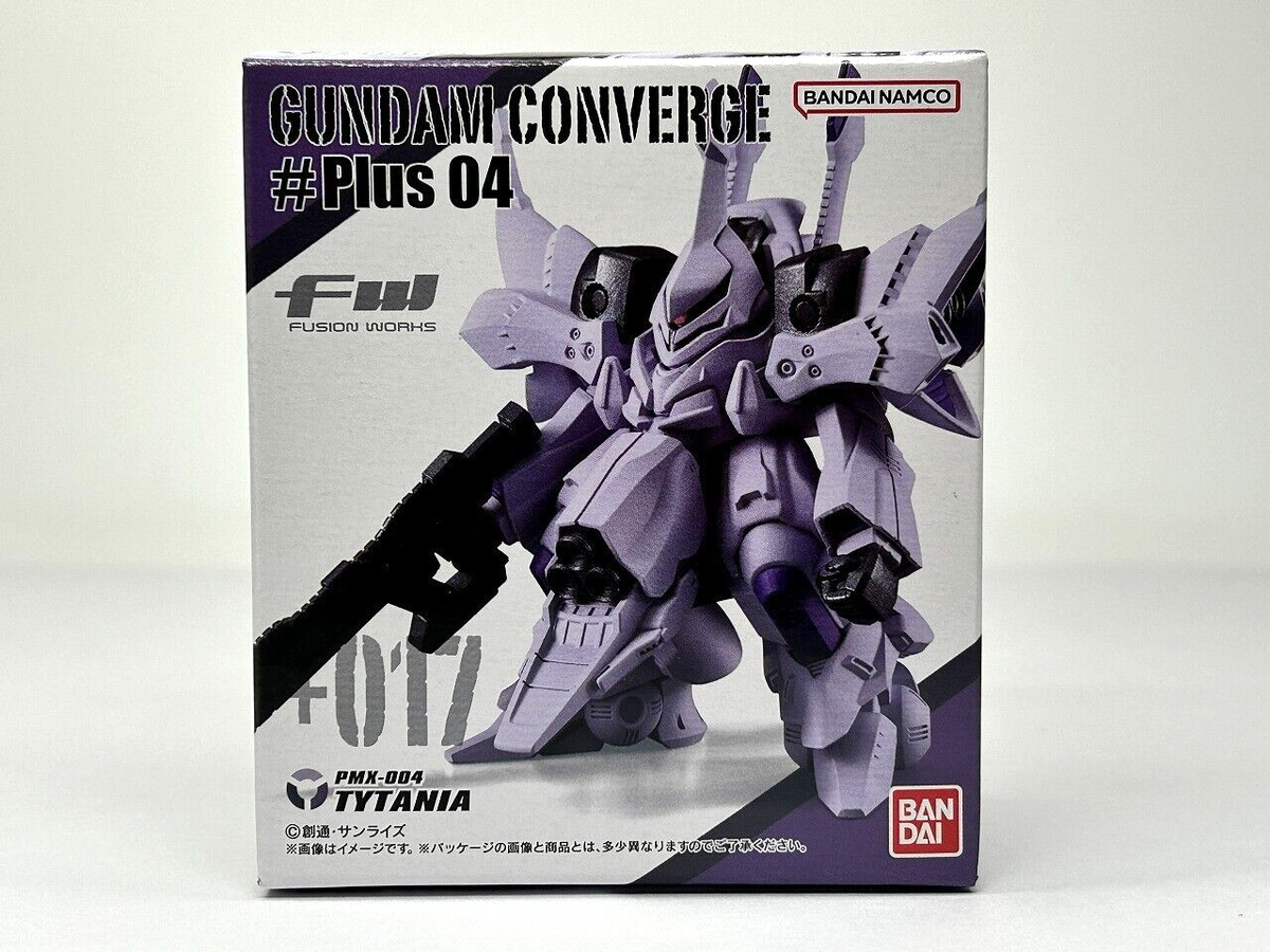 FW GUNDAM CONVERGE ♯Plus 04 + 017 PMX-004 TYTANIA & Option parts