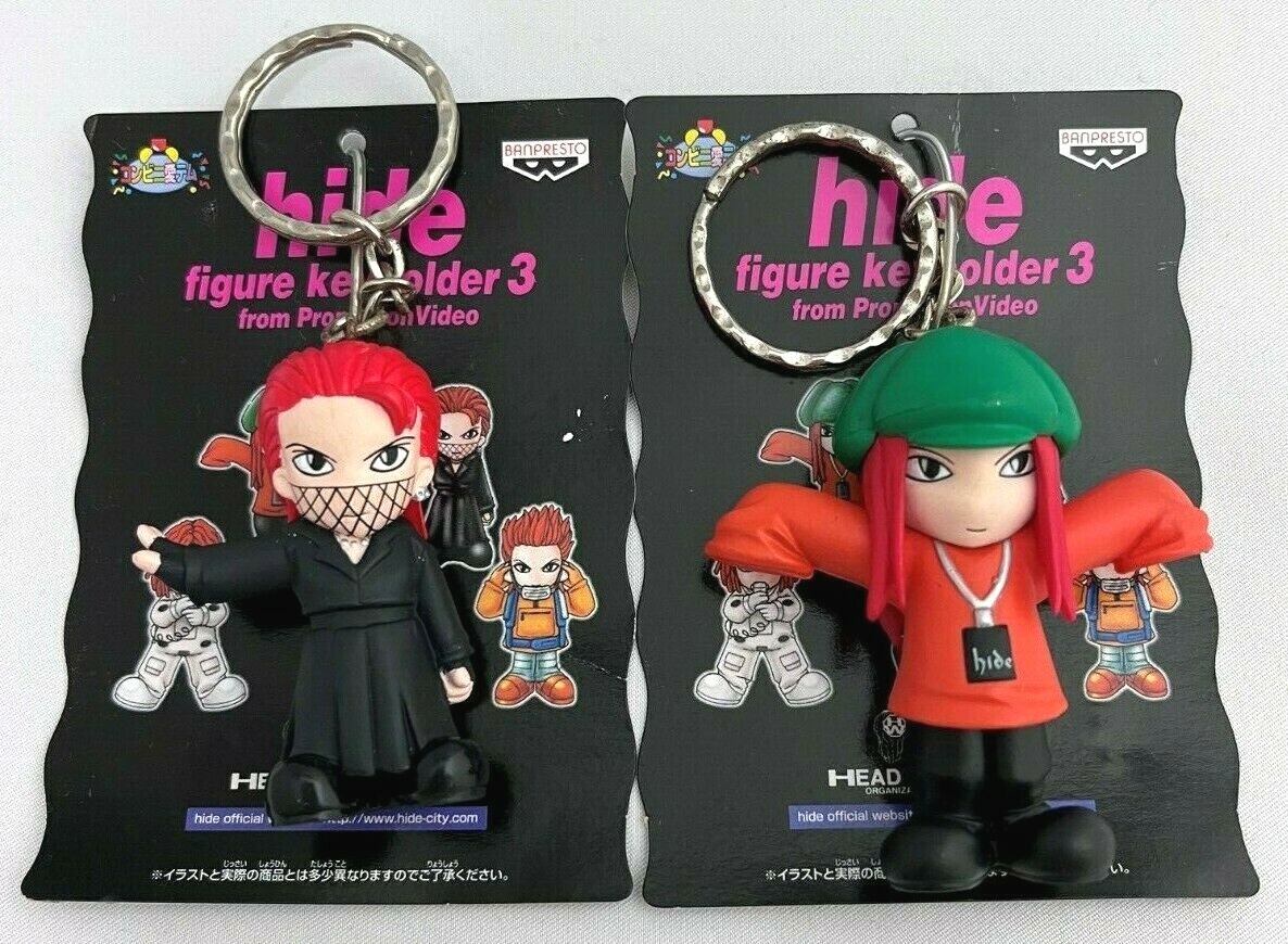 X JAPAN hide Official Figure Keychain Promotion Video 2002 Visual