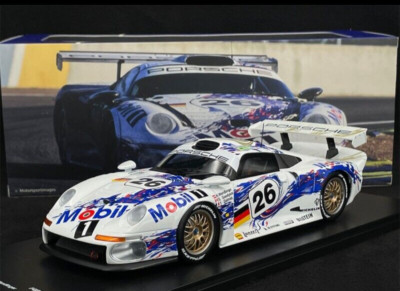 PORSCHE 911 GT1 LE MANS 1996 1/18 SCALE DIECAST MODEL CAR BY WERKS