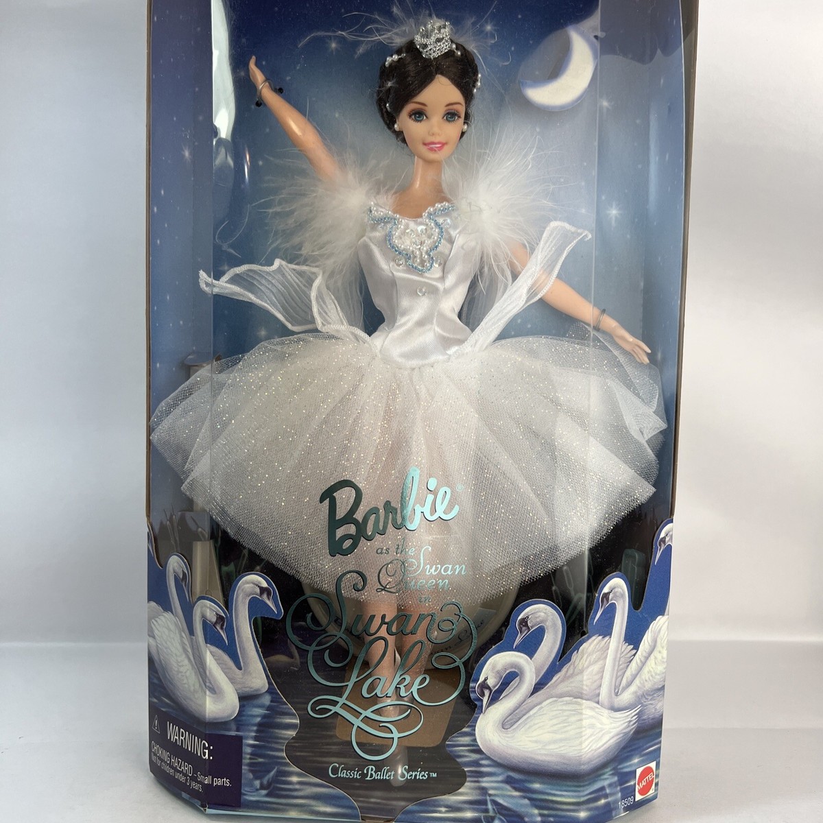 Barbie As The Swan Queen in Swan Lake Doll Vintage 1997 Mattel