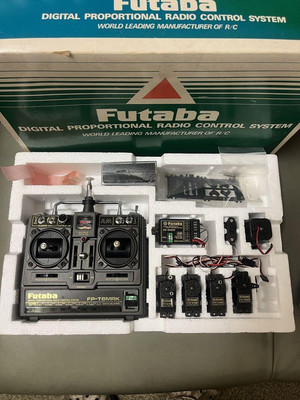 Futaba FP-6MRK 6CH Radio Control Transmitter w/ 3 Servos S-128
