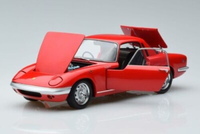 1966 LOTUS ELAN S/E S3 COUPE RED 1:18 by AUTOART 75351 OLD RARE