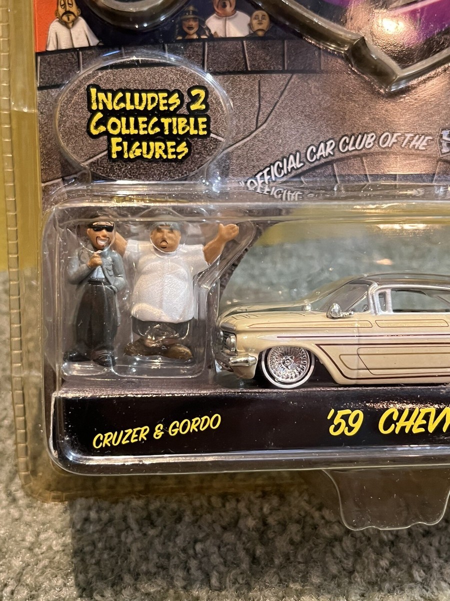 New 2004 Jada Toys Homie Rollerz Series Cruzer and Gordo 1959