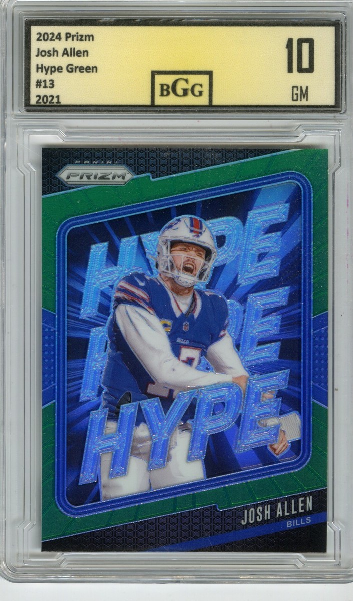 2024 Panini Prizm - Hype Josh Allen #13 Green Prizm for sale