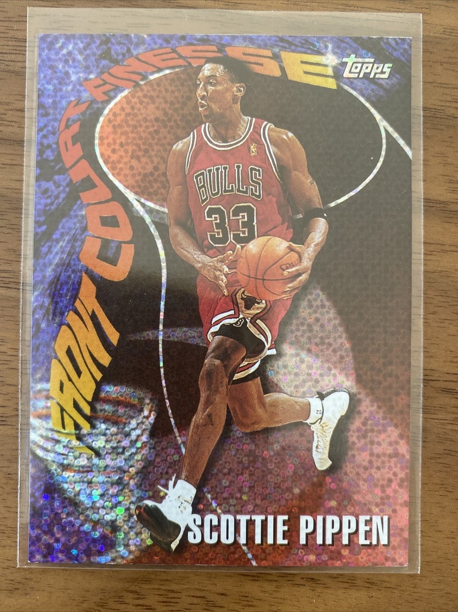 SCOTTIE PIPPEN 1997-98 TOPPS FRONT COURT FINESSE CHICAGO BULLS #12