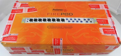 PreSonus FirePod FireWire Recording System 8 Input Preamp and PSU
