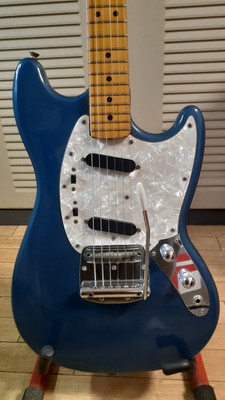 Electric Guitar Fresher Mercury X-310 Mustang Blue Made in Japan