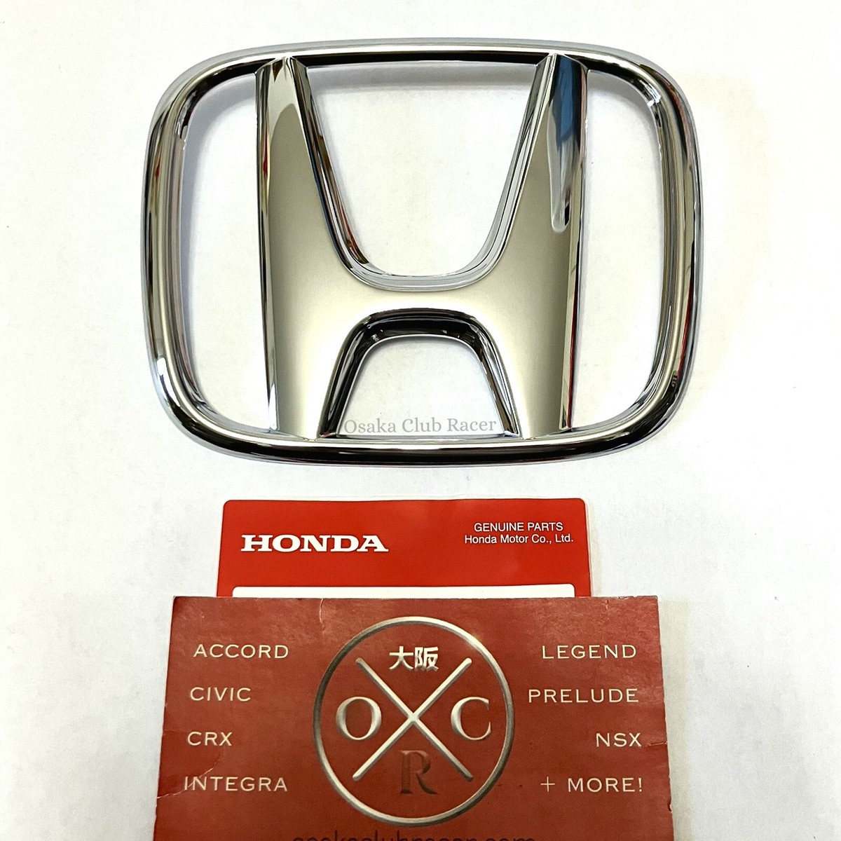 GENUINE OEM 16-21 Honda Civic Front Grille Emblem Badge 17 18 19