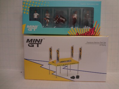 Mini GT Liberty Walk Paddock Service Tent Set + Mini GT Liberty