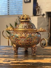 景泰蓝香炉| eBay