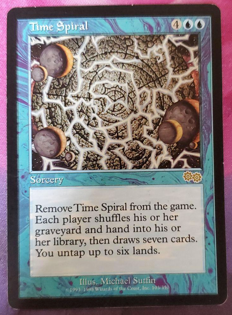 MTG 時のらせん/Time Spiral USG 英語 1枚 MTG 時のらせん⁄Time