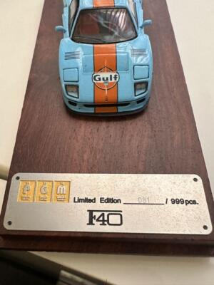 1/64 PGM Ferrari F40 LM Gulf Blue Full Open Regular PGM-640602 | eBay
