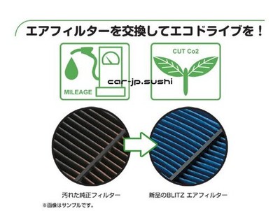 Blitz 59583 OEM Drop In Replacement- Air Cleaner SUS Filter LM SH