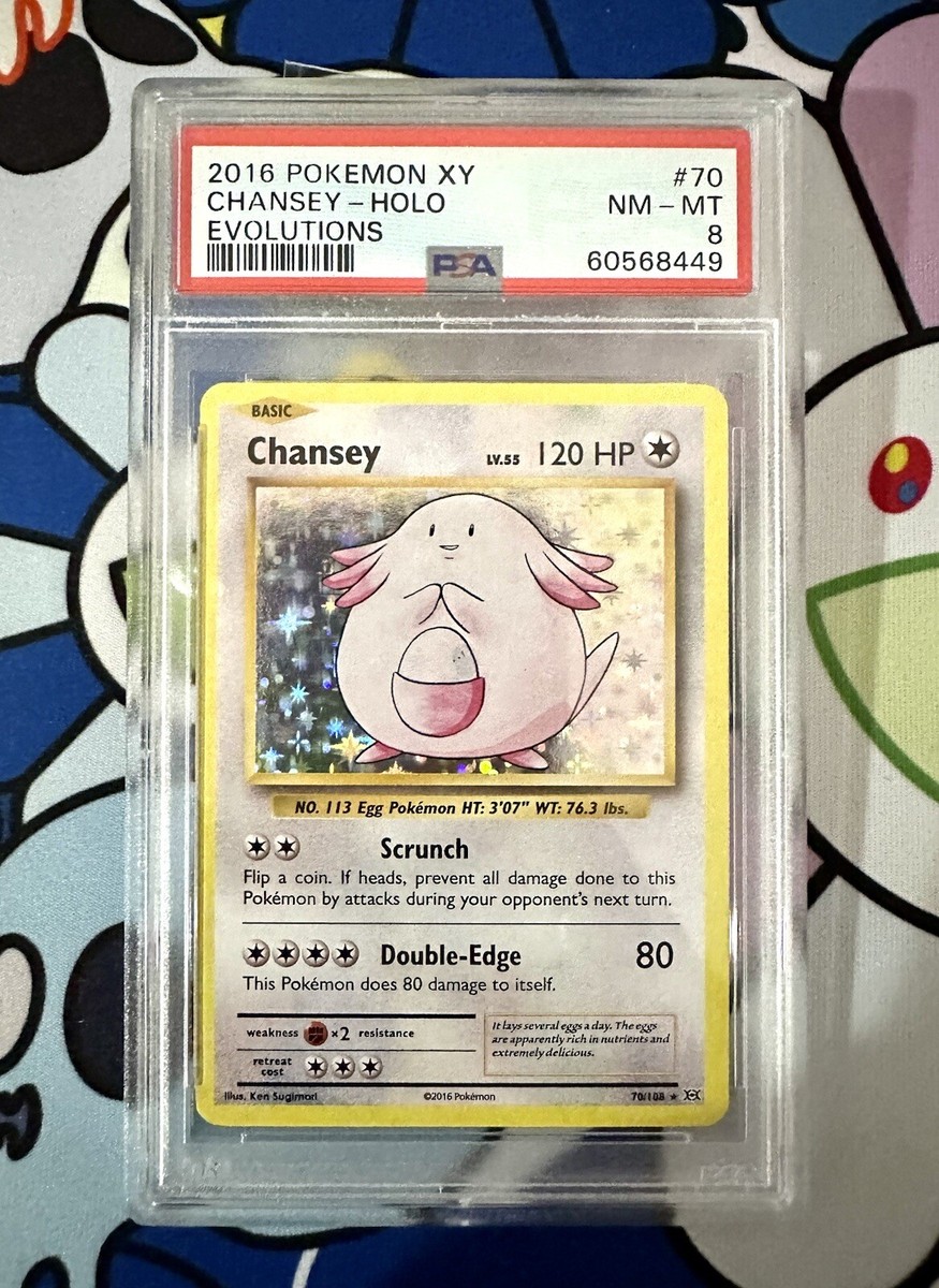 Chansey 70/108 Evolutions Holo for sale online | eBay