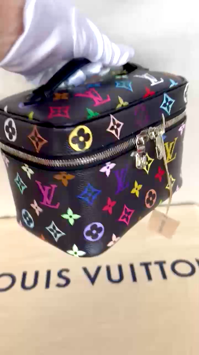 Louis Vuitton Takashi Murakami 2025 LV x TM Nice Mini Black