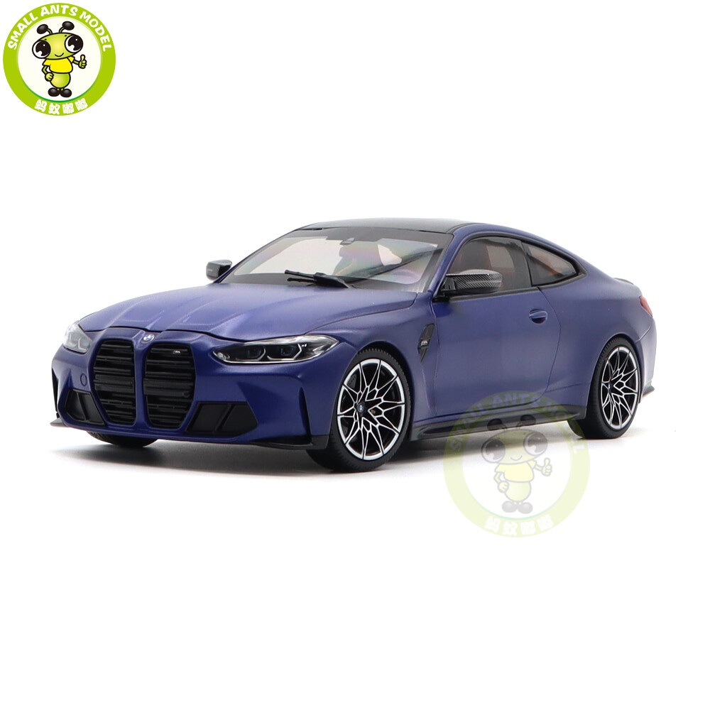 1/18 Minichamps BMW M4 2020 G82 Blue Metallic Diecast Model Toy