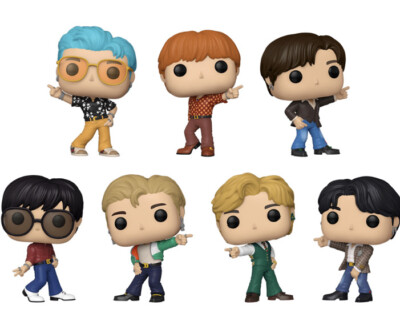 Funko BTS Dynamite Exclusive Pop! Vinyl 7-Pack Figure New Limited