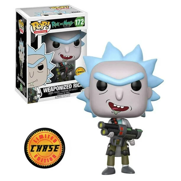 Funko POP Rick And Morty 172 Weaponized Rick Limited Edition Chase