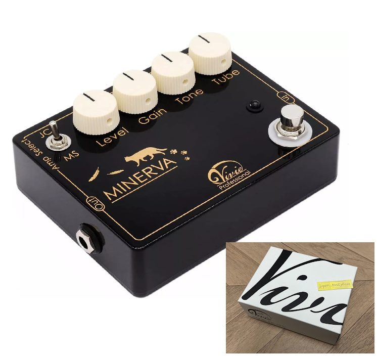 Vivie Minerva Professional Over Drive Guitar Effects Pedal Made in