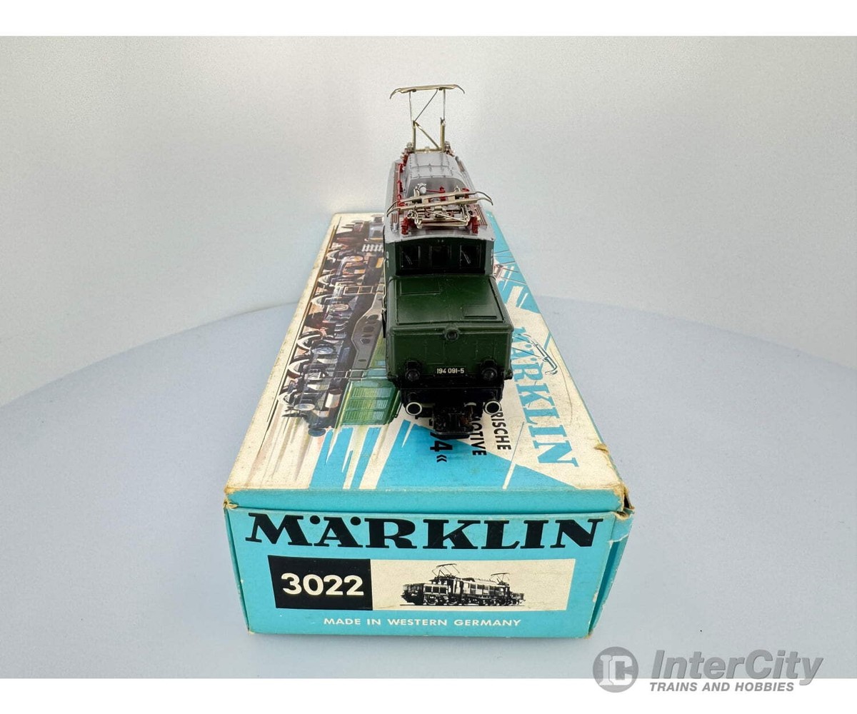 Marklin 3022 HO DB E94 German Crocodile 194 091-5 Analog AC | eBay