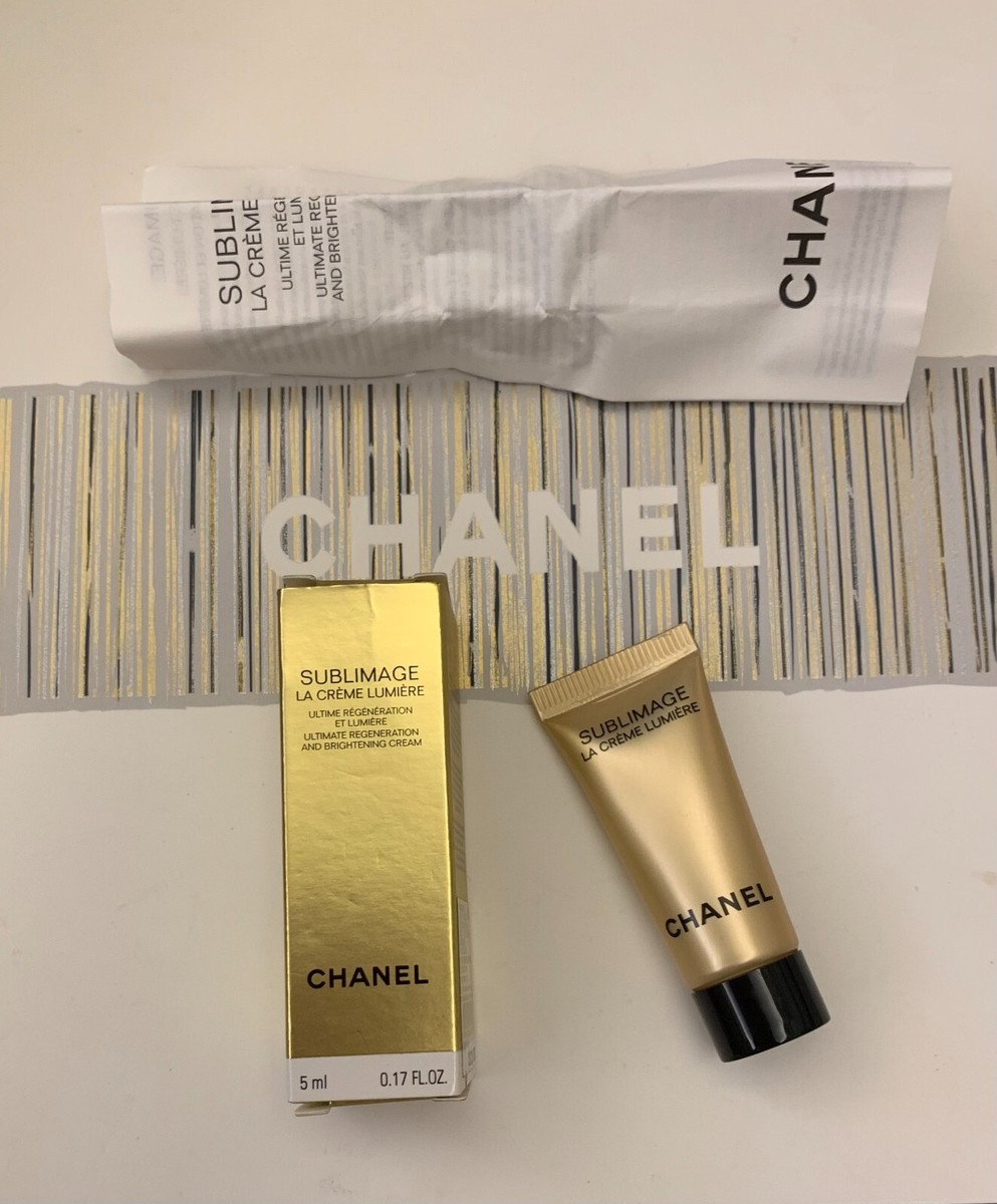 CHANEL SUBLIMAGE LA CREME LUMIERE 5ml | eBay
