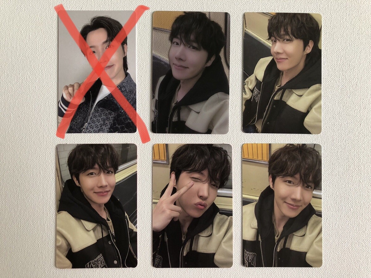 BTS J-Hope Hope on The Street Photo cards / Photocards Tracking