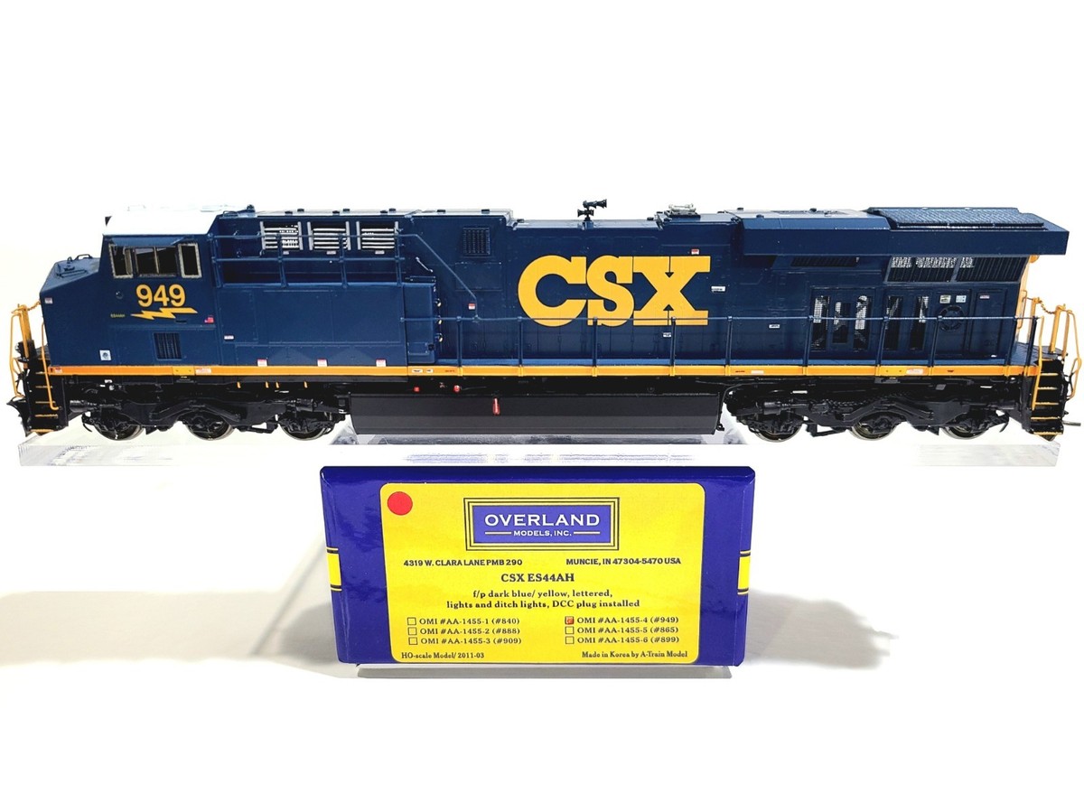 Overland OMI CSX GE ES44AH CSX Transportation #949 HO Brass Model