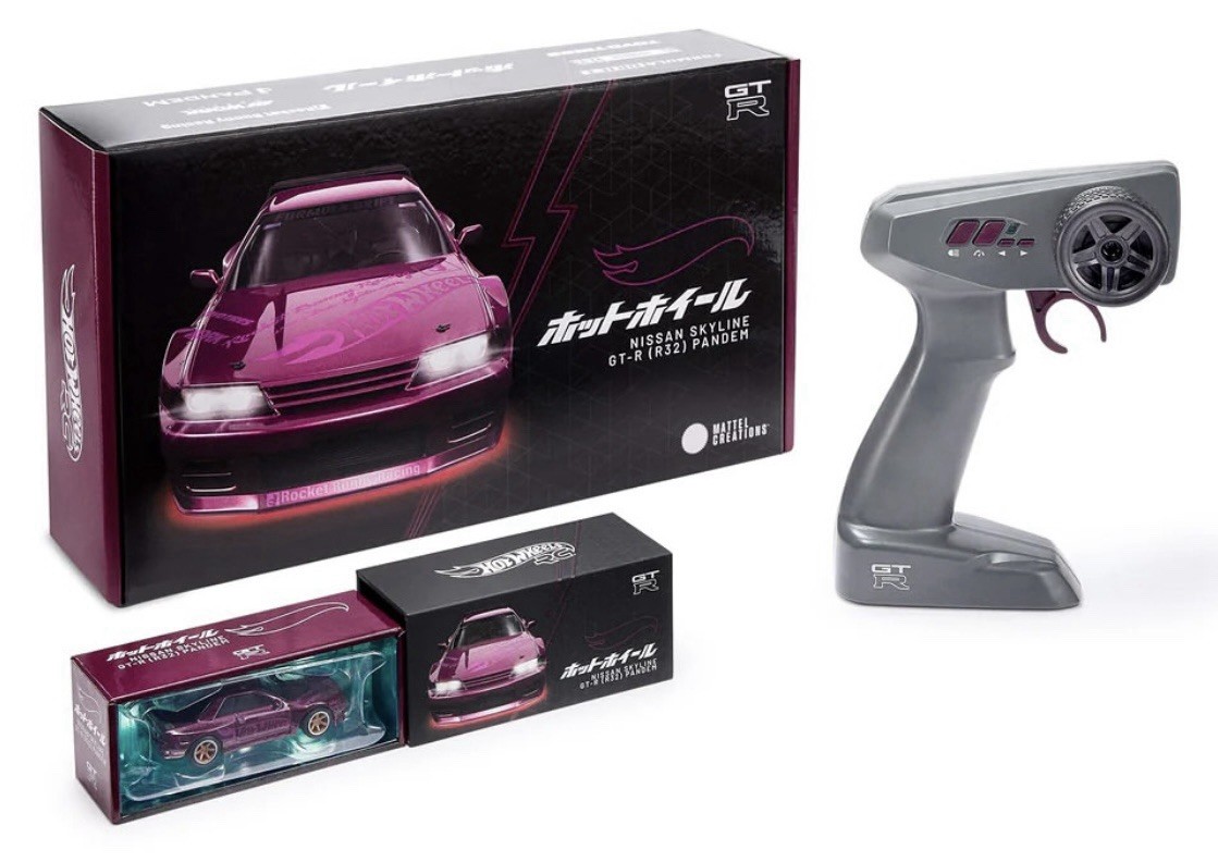 HOT WHEELS COLLECTORS RC NISSAN SKYLINE GTR R32 PANDEM RLC 1:64 | eBay