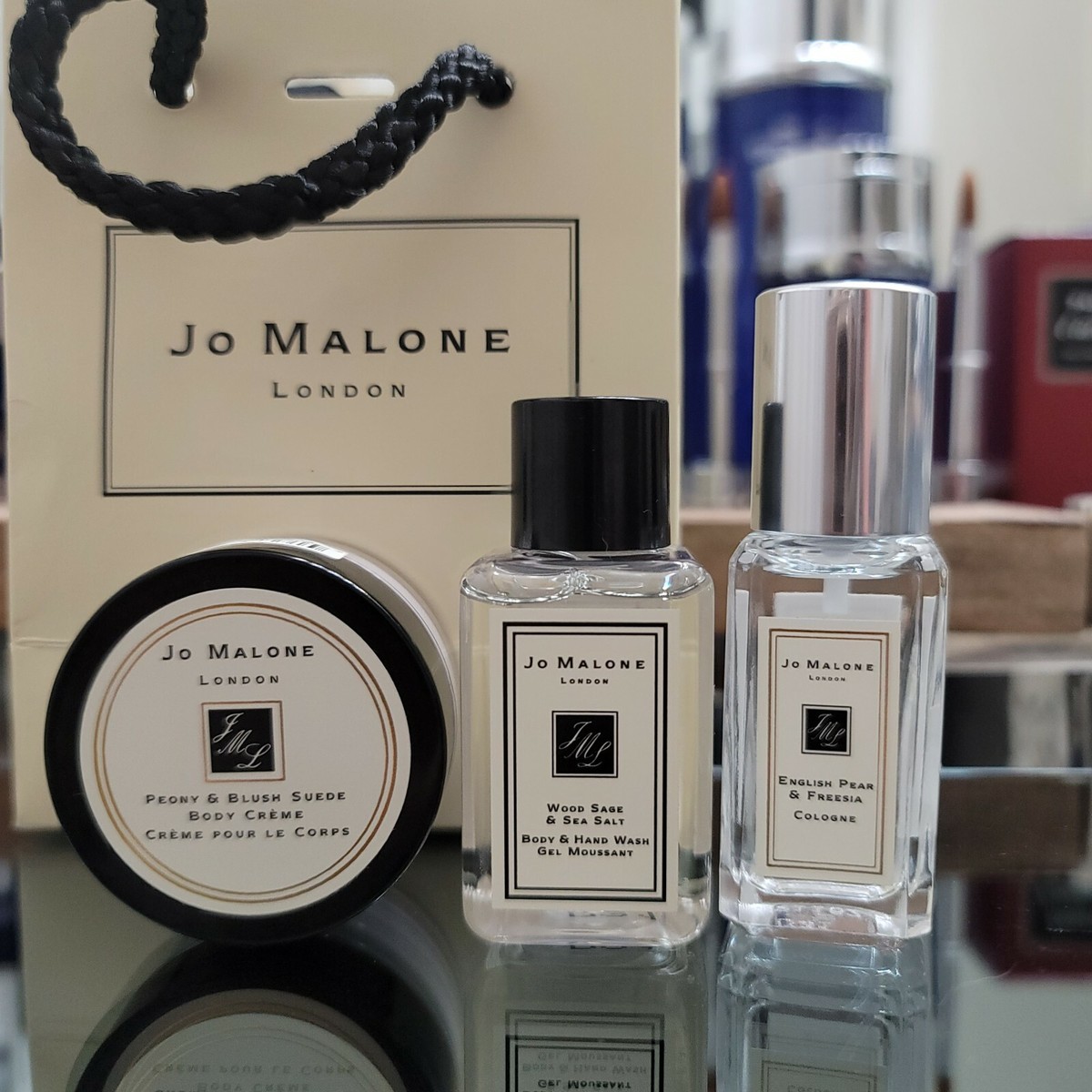 Jo Malone Set - English Pear & Freesia Cologne, PBS Body Crème