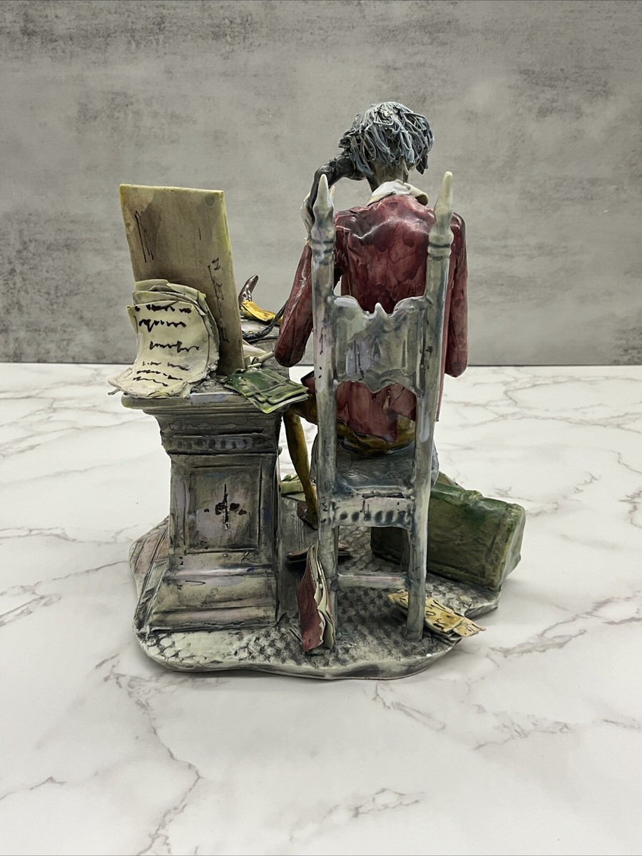 Lo Scricciolo Toni Moretto Ceramic Italian Figurine Currency