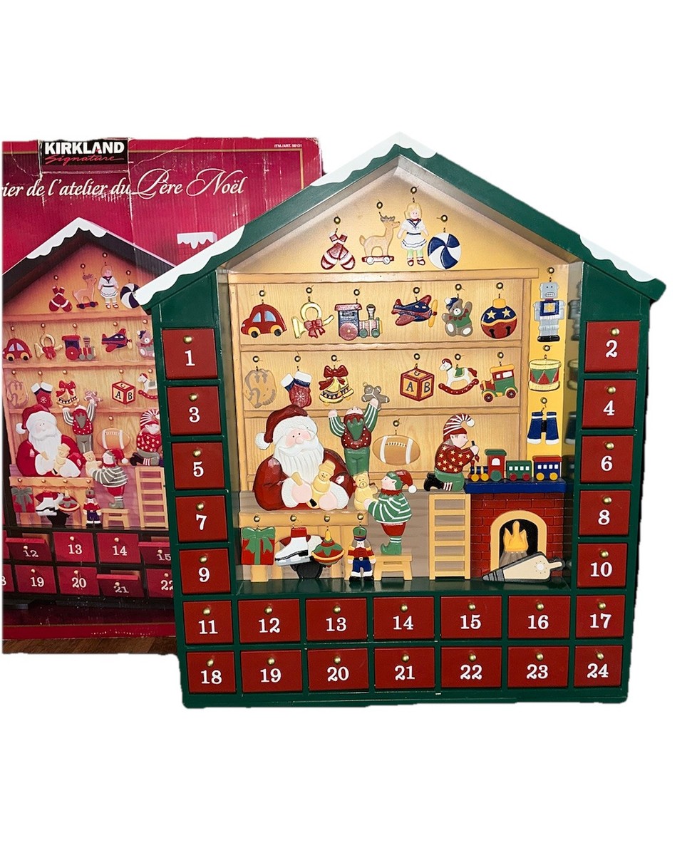 Kirkland Santa's Workshop Advent Calendar Christmas 24