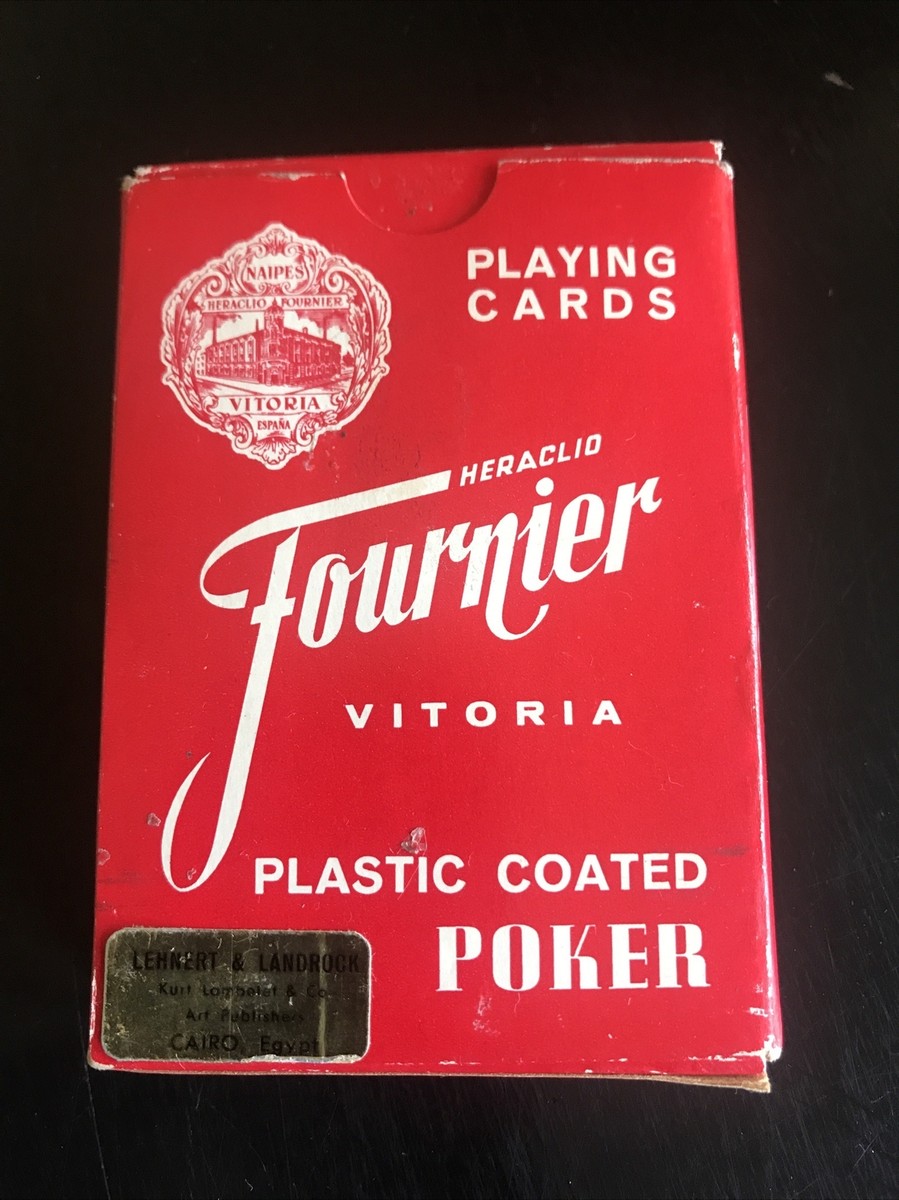 Heraclio Fournier Vitoria 818 Playing Cards Naipes Spain - FACTORY