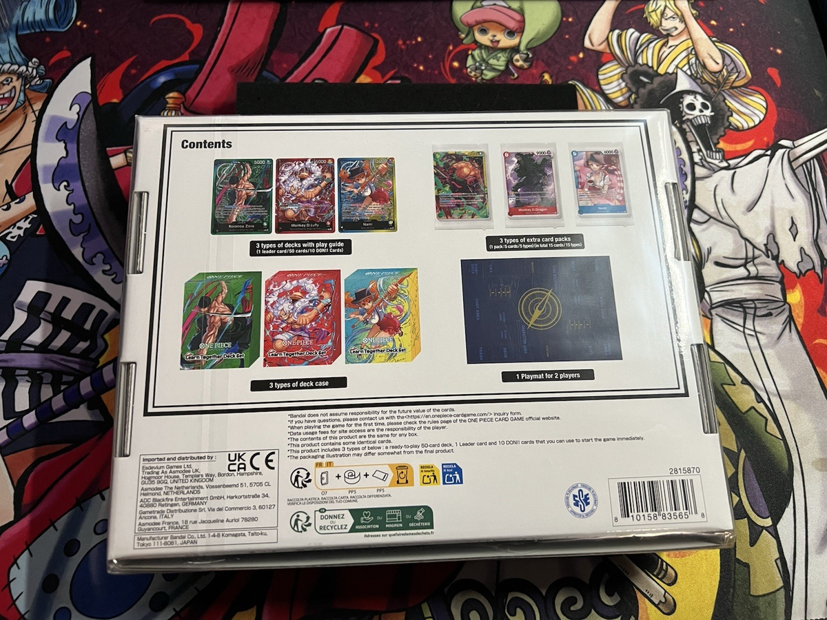 One Piece TCG Learn Together Deck Set LD-01 English Luffy Nami