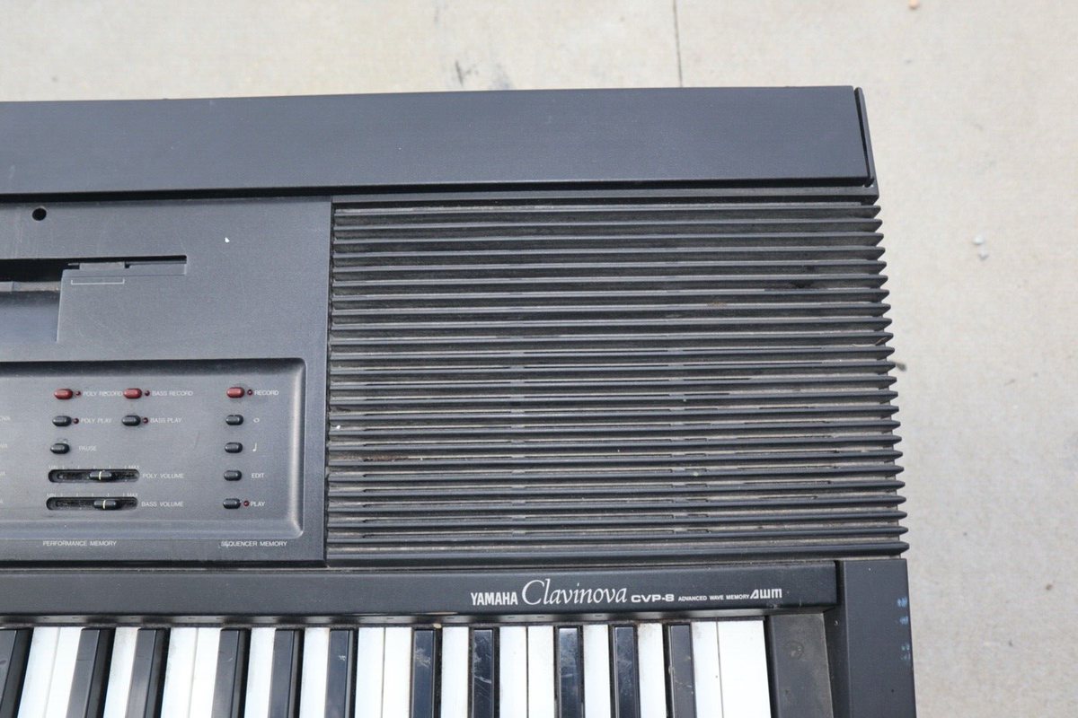 Used Yamaha Clavinova CVP-8 Digital Piano Keyboard w/ Bench Stool