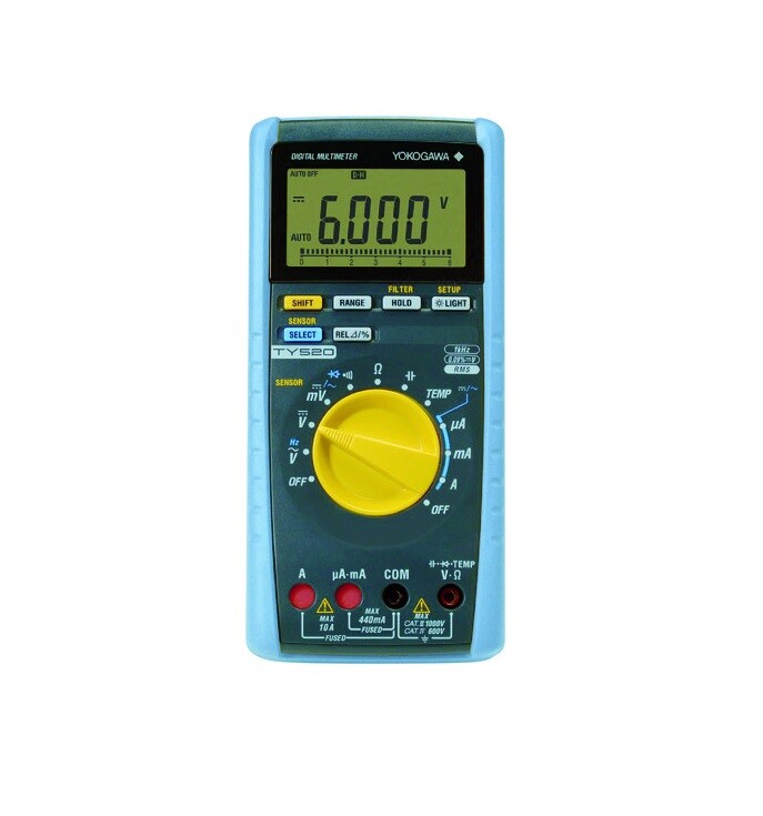 YOKOGAWA DIGITAL MULTIMETER (RMS) 6000 COUNT TY520 | eBay