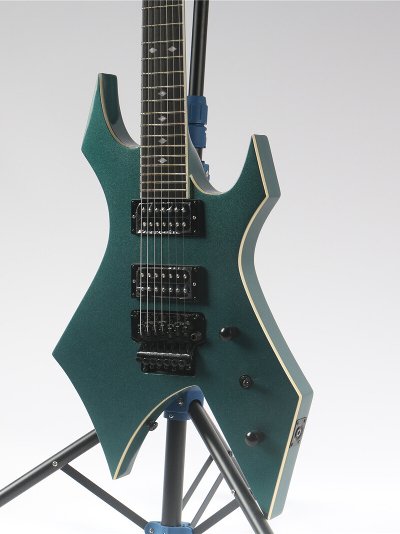 7 String Warlock Extreme Electric Guitar Solid Body Floyd Rose