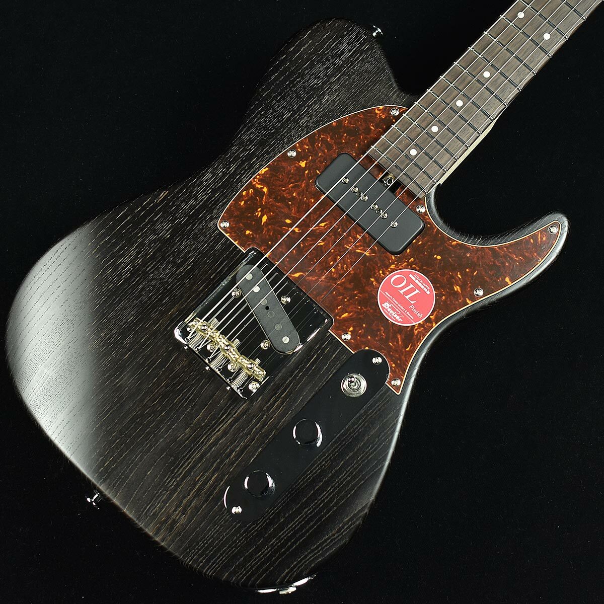 Bacchus T-MASTER ASH BLK / OIL Telecaster type made in japan w/gig