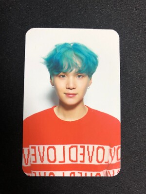 BTS LOVE YOURSELF 承 HER Photocard SUGA V Version Official