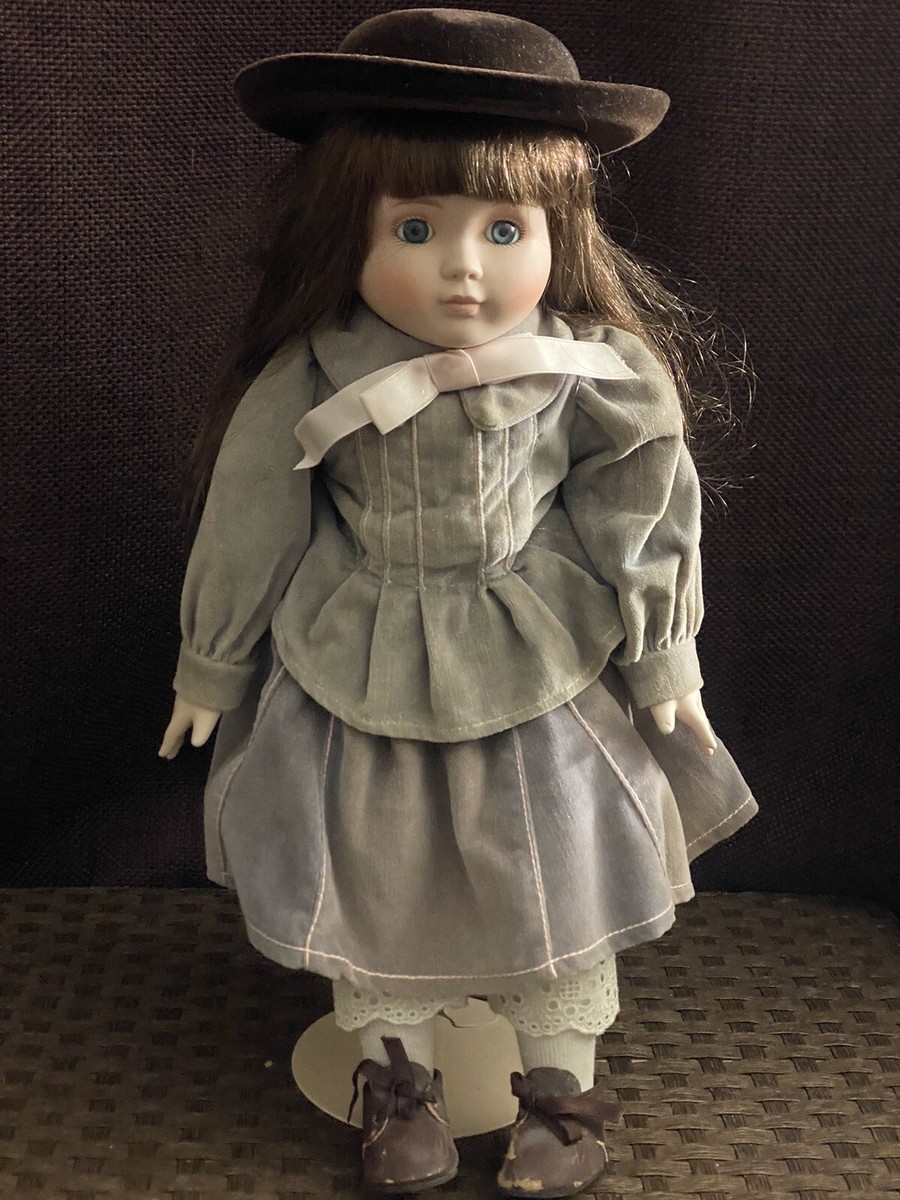Vintage Midori Zasan Porcelain Doll 17” Rare Find 1987 w/ Stand | eBay