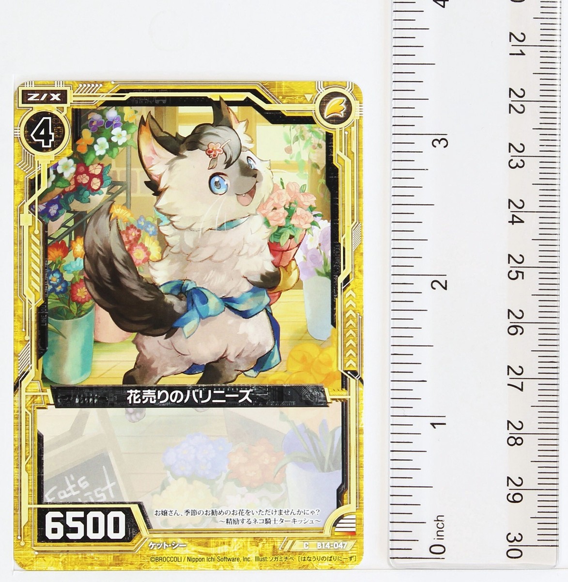 Z/X Zillions of Enemy X Card TCG B14-047 C Balinese flower seller