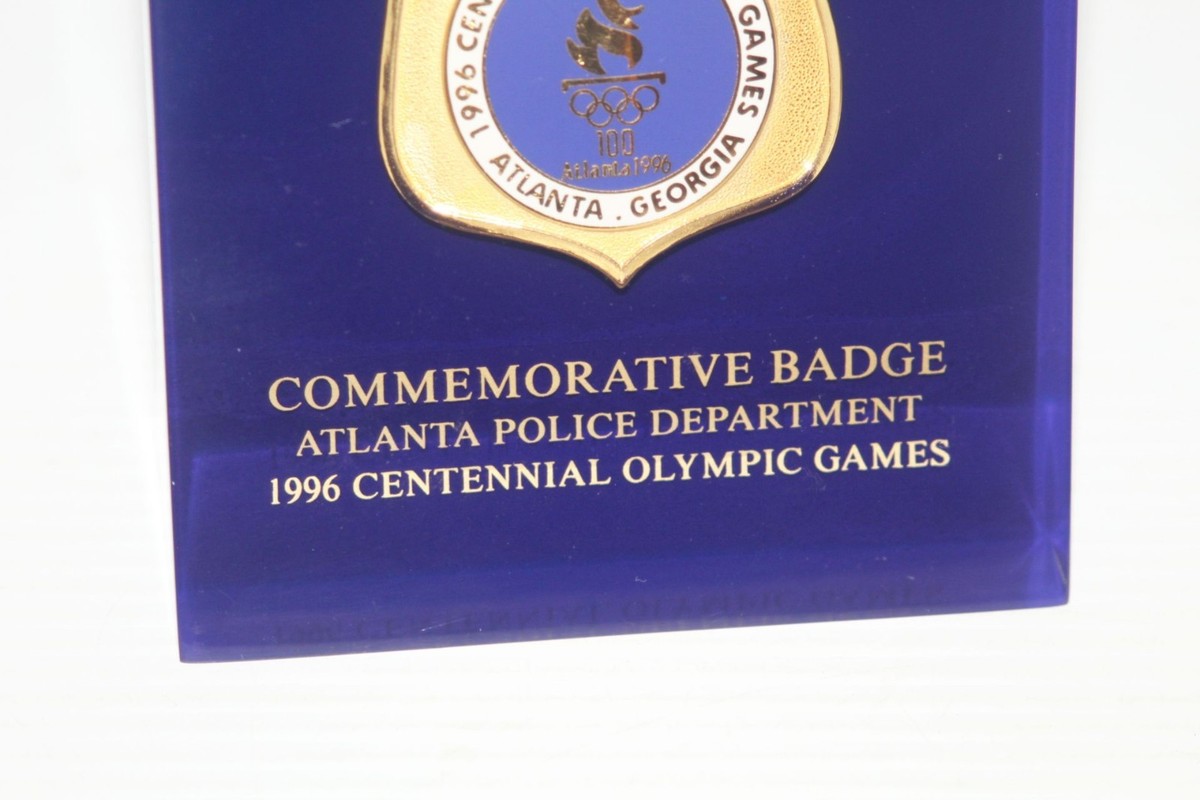 1996 Atlanta Olympics - Atlanta Georgia Police Commemorative Badge