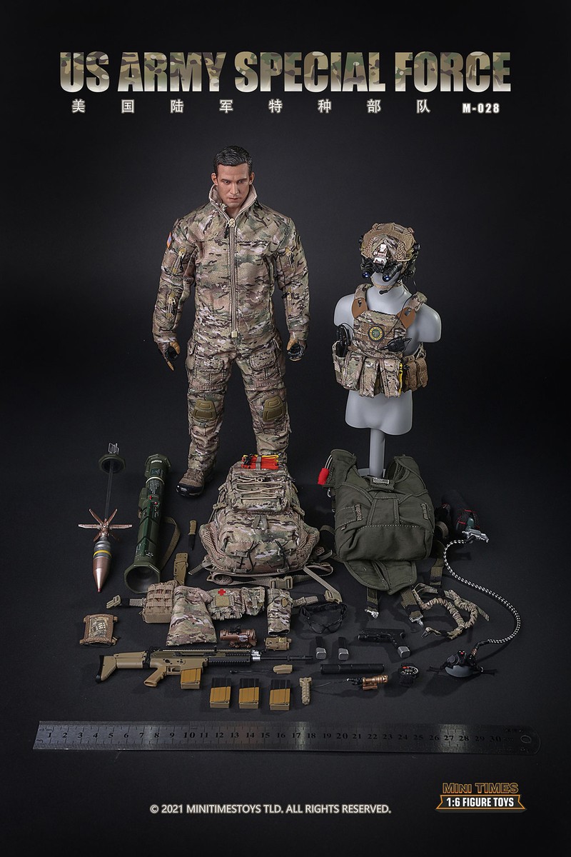 Mini Times Toys US ARMY Special Forces 1/6 Scale Male Solider