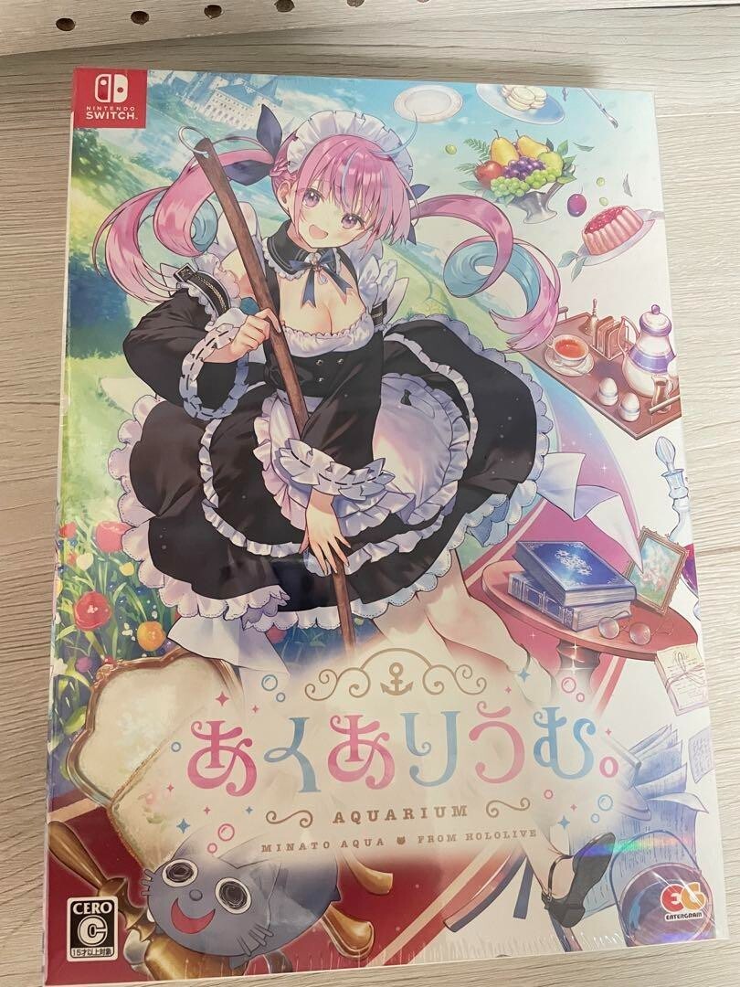 AQUARIUM Minato Aqua Hololive Official Edition Nintendo Switch